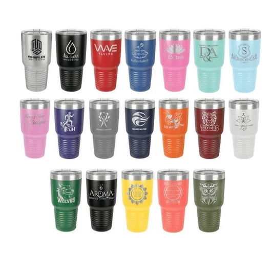 30 oz. Personalized Polar Camel Insulated Ringneck Tumbler with Slider Lid